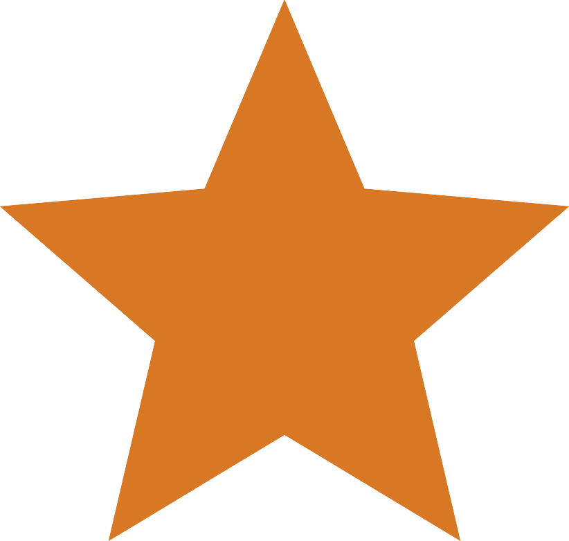 picto étoile orange